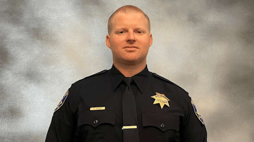 Vacaville police Officer Matthew Bowen.