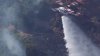 Crews stop forward progress on brush fire in San Jose's Almaden Valley